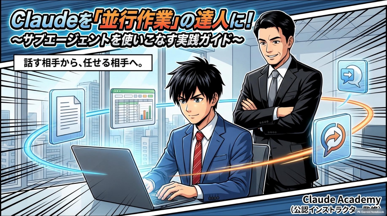 ビジネス漫画 コマ1