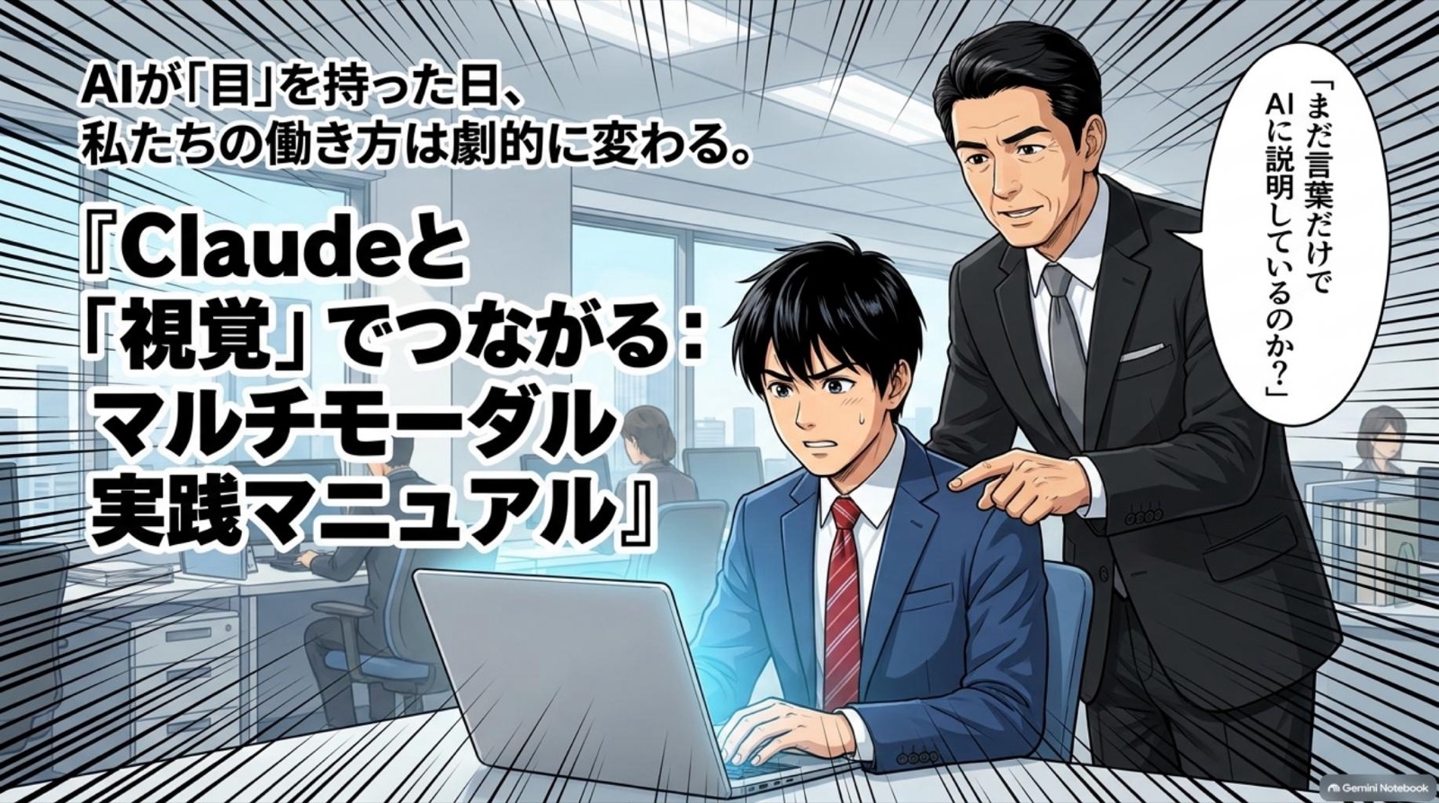 ビジネス漫画 コマ1