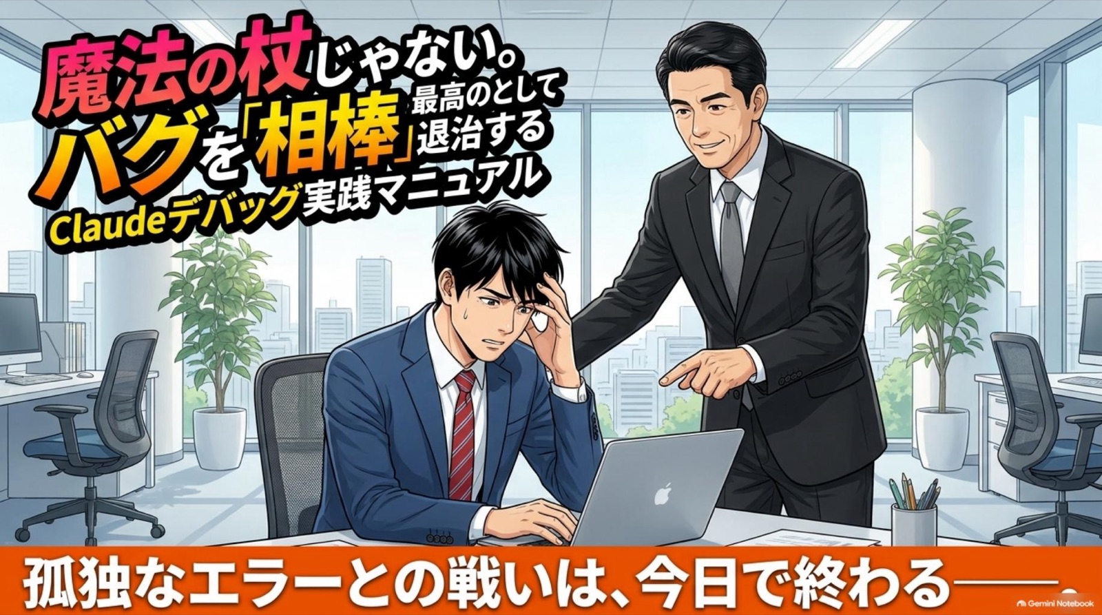 ビジネス漫画 コマ1