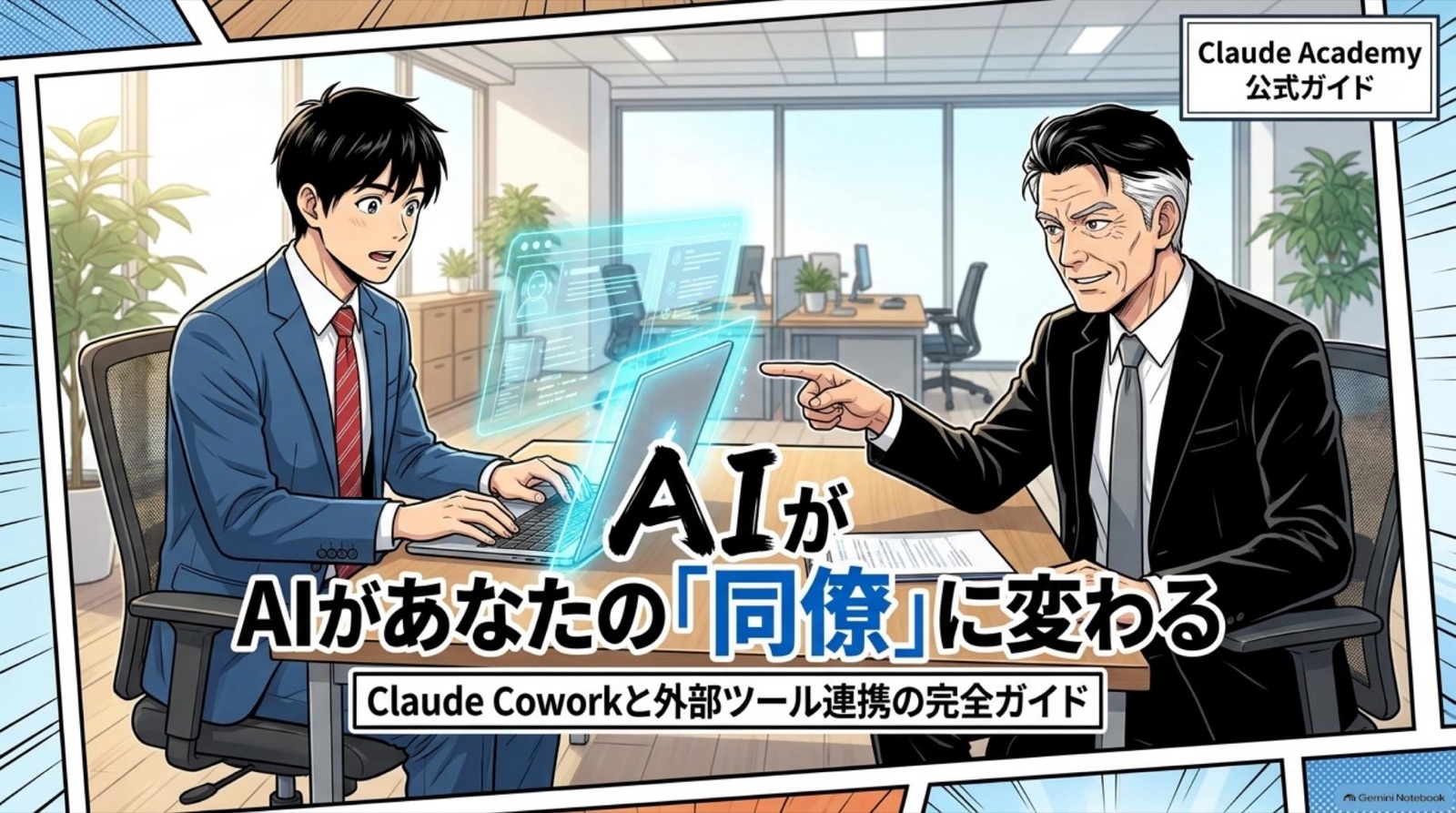 ビジネス漫画 コマ1