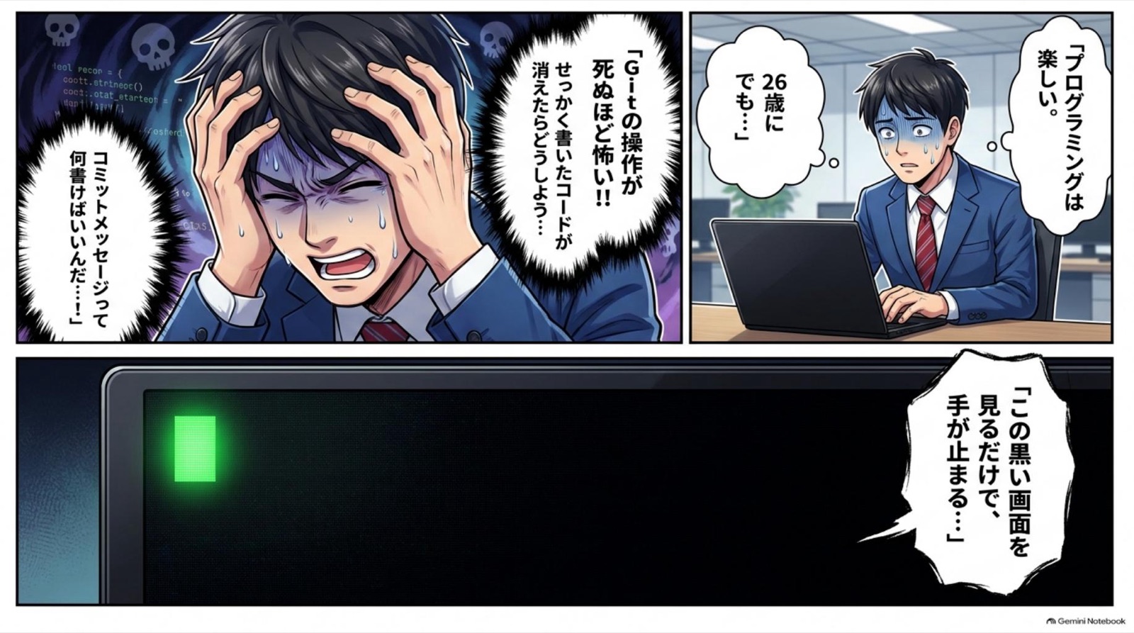 ビジネス漫画 コマ2