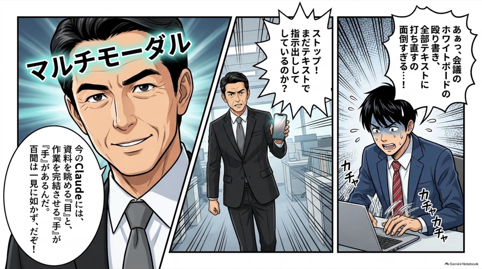 ビジネス漫画 コマ2