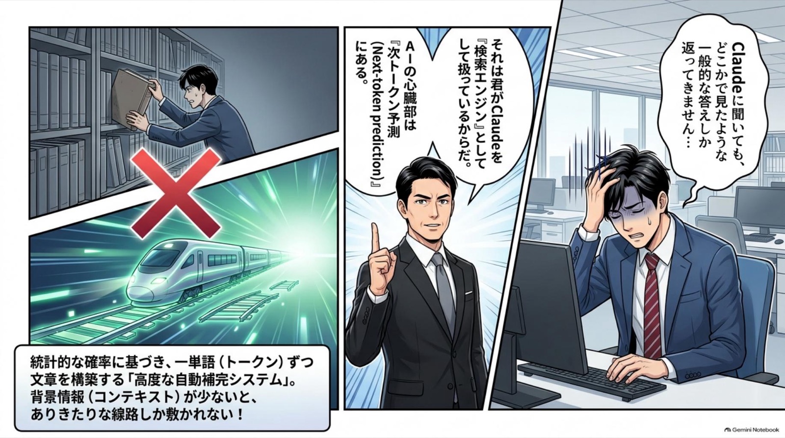 ビジネス漫画 コマ2