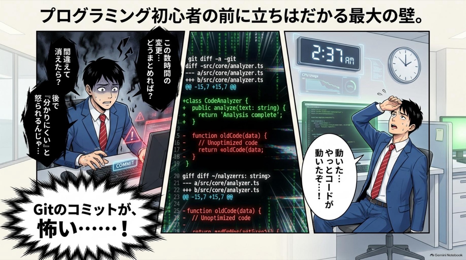 ビジネス漫画 コマ2