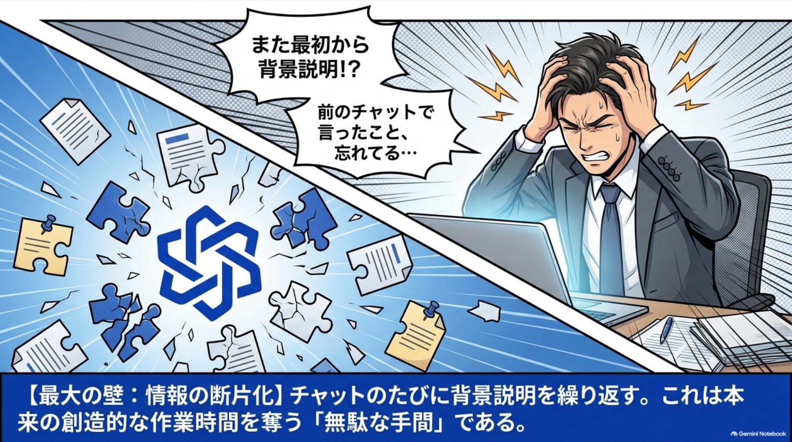 ビジネス漫画 コマ2