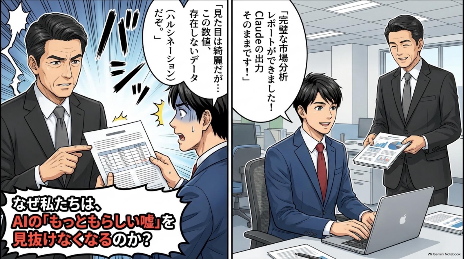 ビジネス漫画 コマ2