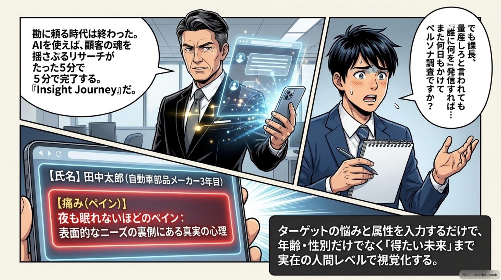 ビジネス漫画 コマ3
