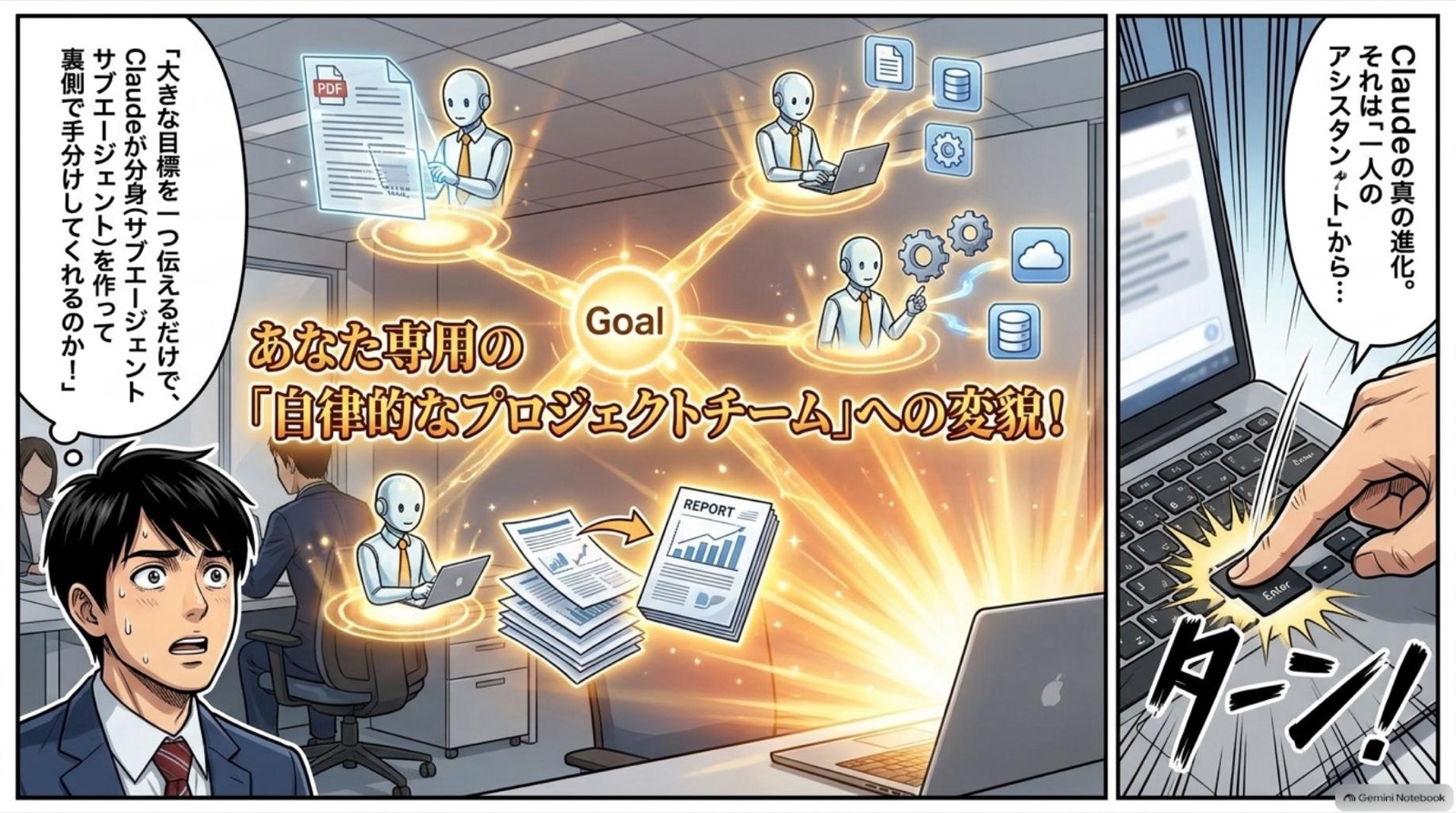 ビジネス漫画 コマ3