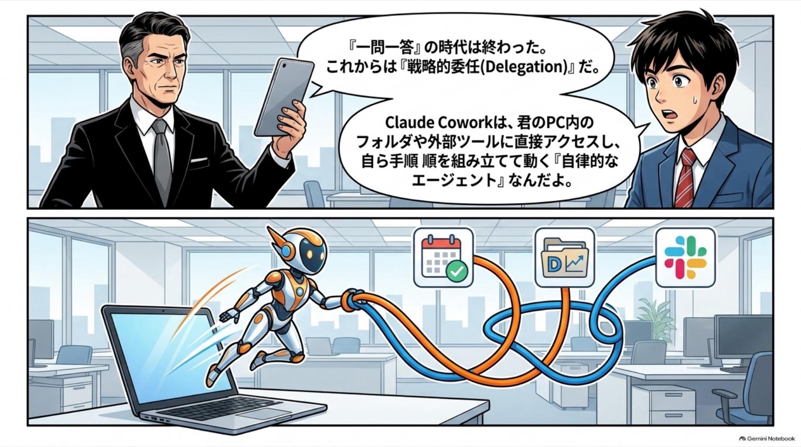 ビジネス漫画 コマ3