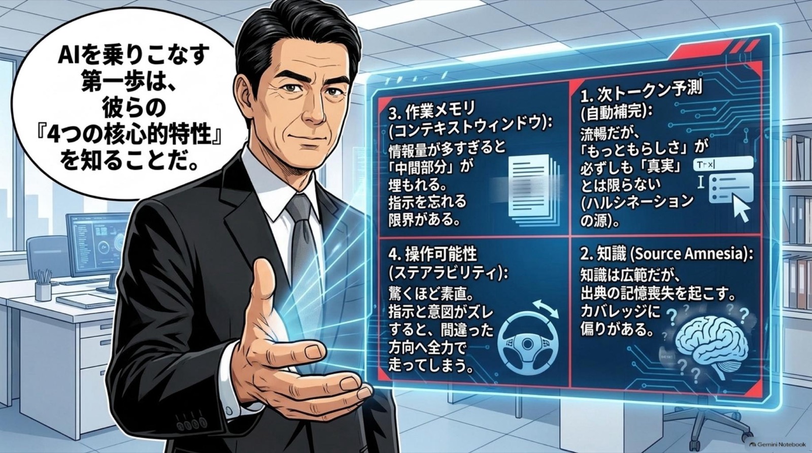 ビジネス漫画 コマ3