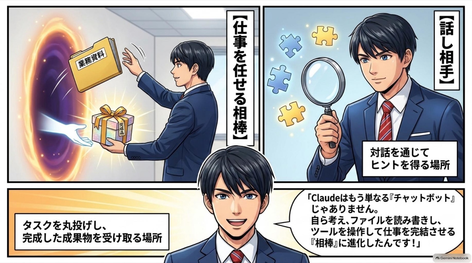 ビジネス漫画 コマ3