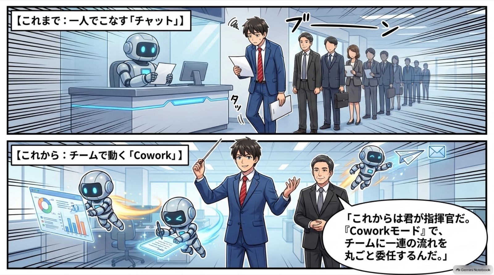 ビジネス漫画 コマ3