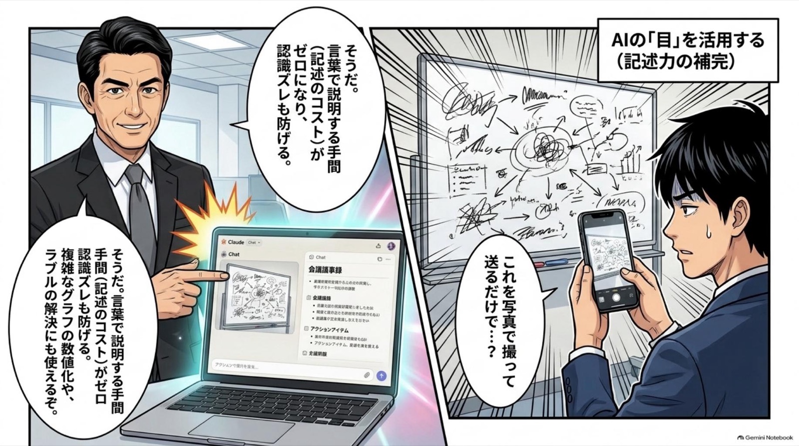 ビジネス漫画 コマ3
