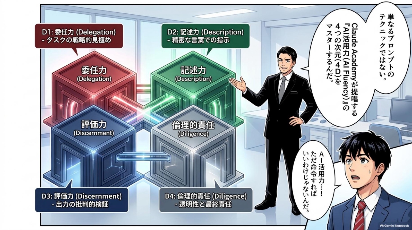 ビジネス漫画 コマ3