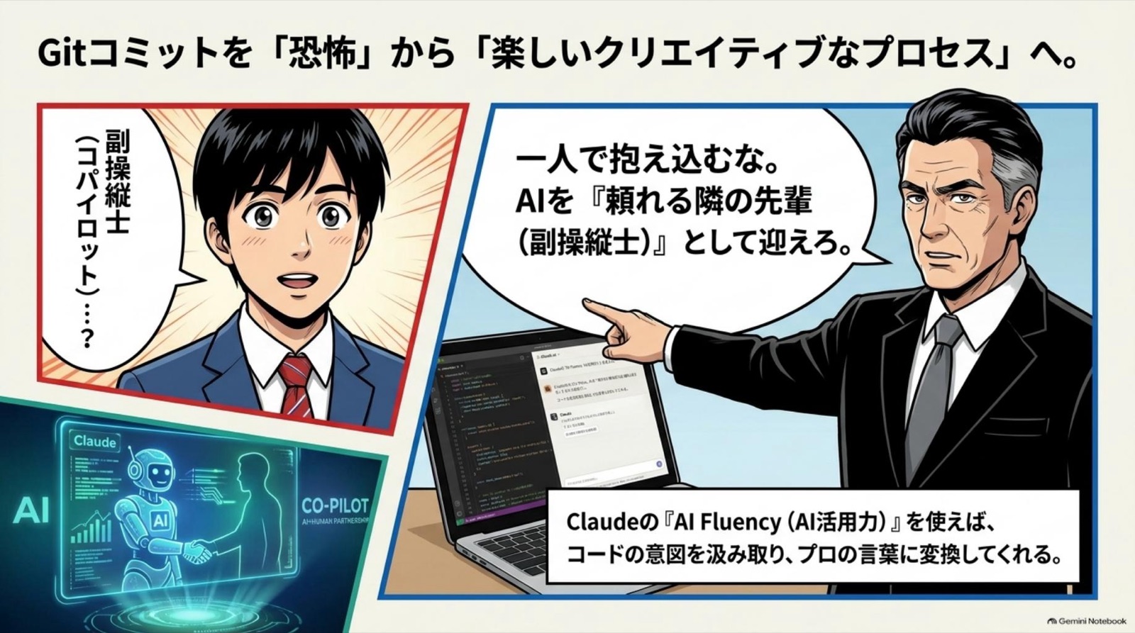 ビジネス漫画 コマ3