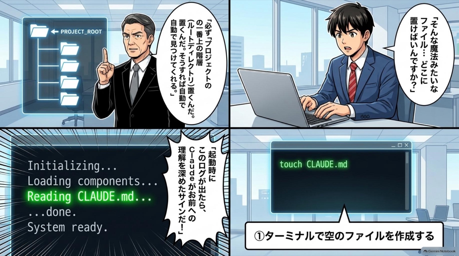 ビジネス漫画 コマ4