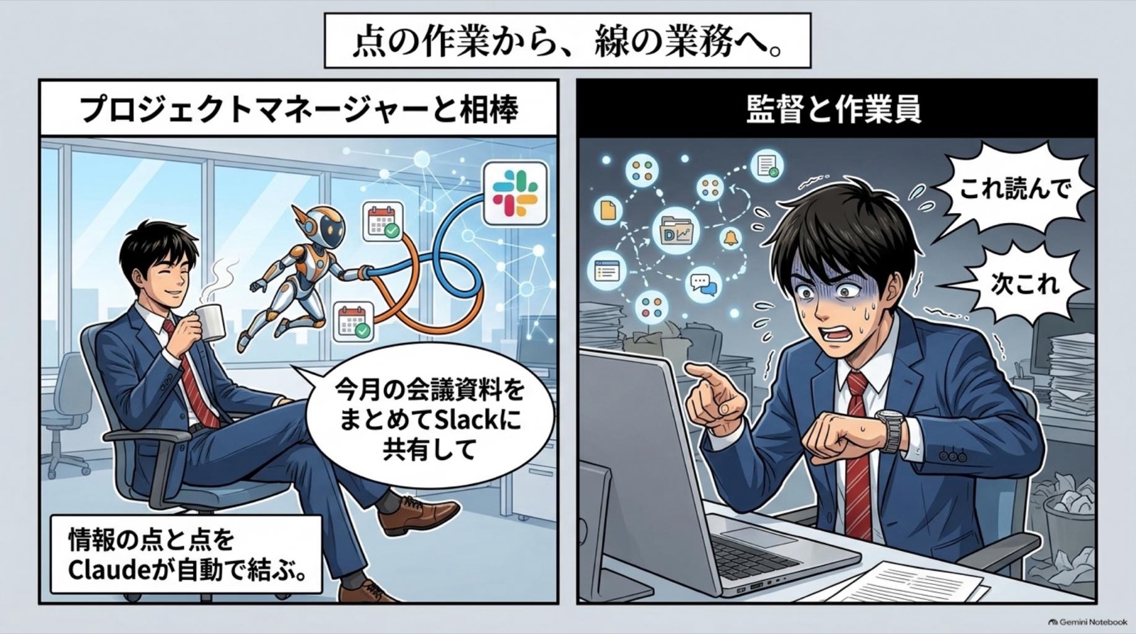 ビジネス漫画 コマ4