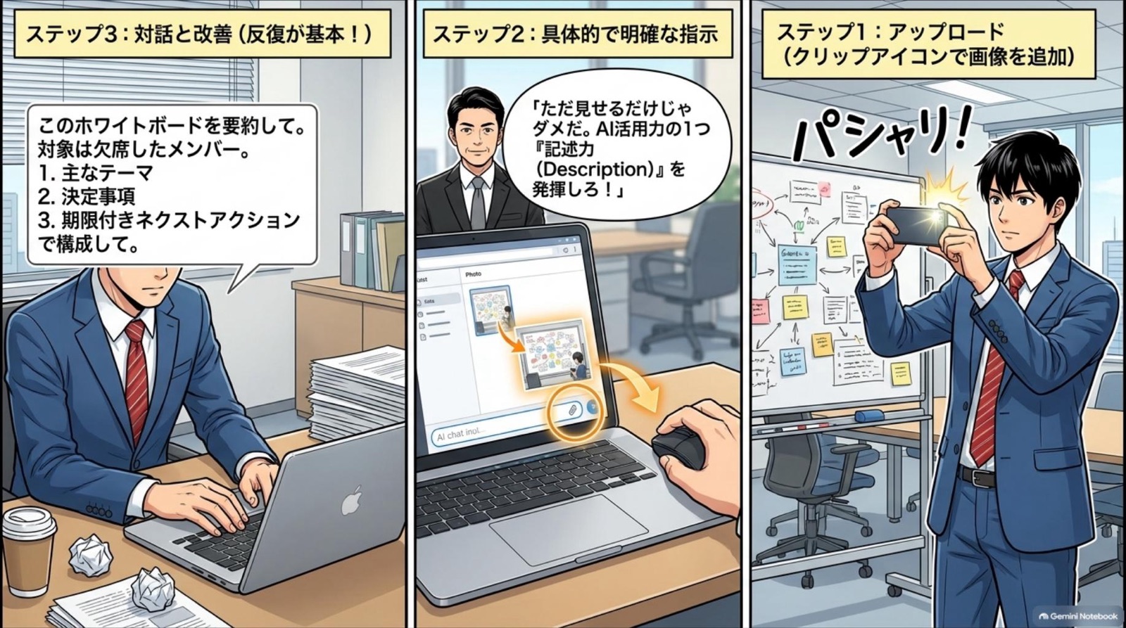 ビジネス漫画 コマ4