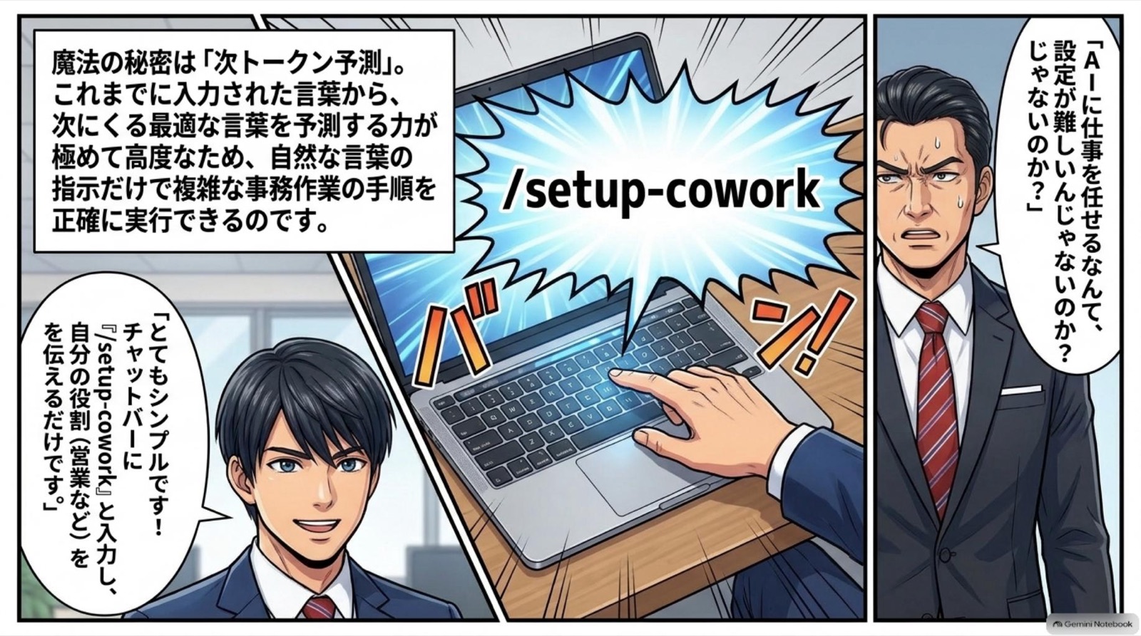ビジネス漫画 コマ4