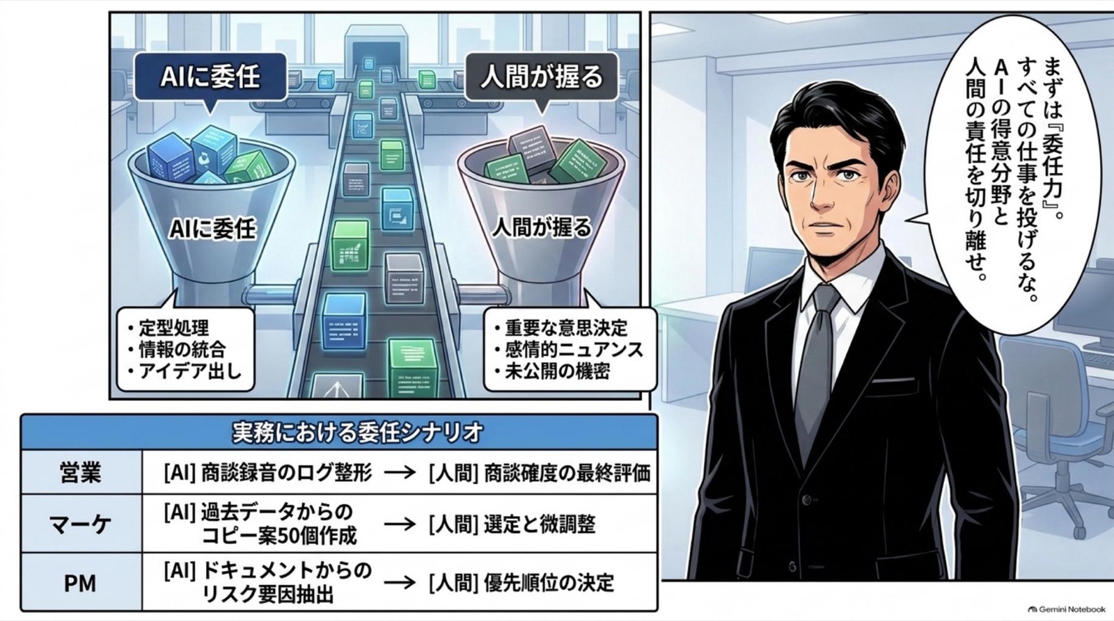 ビジネス漫画 コマ4