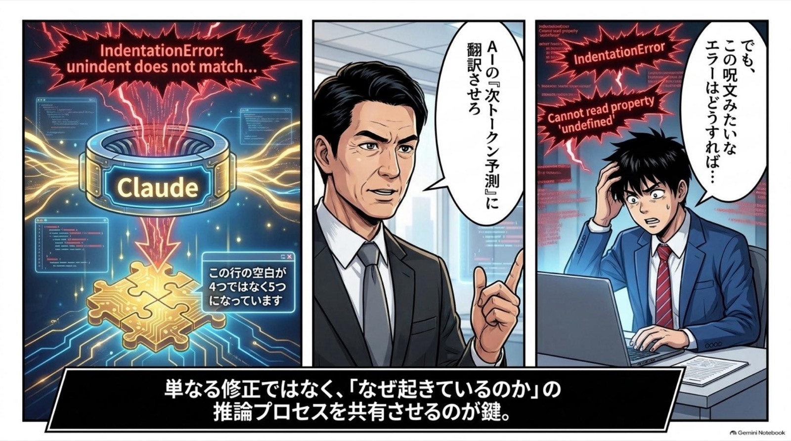 ビジネス漫画 コマ4