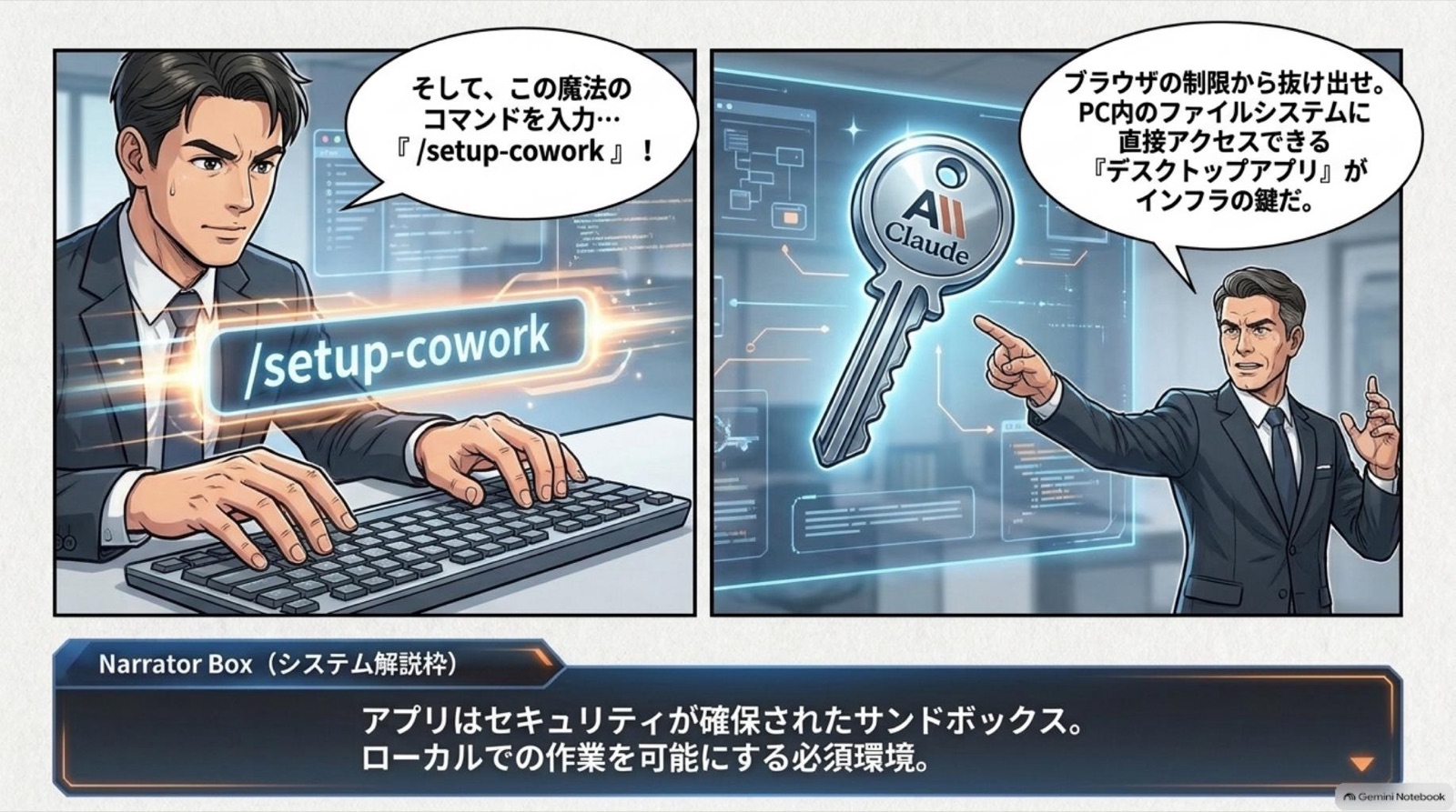 ビジネス漫画 コマ4