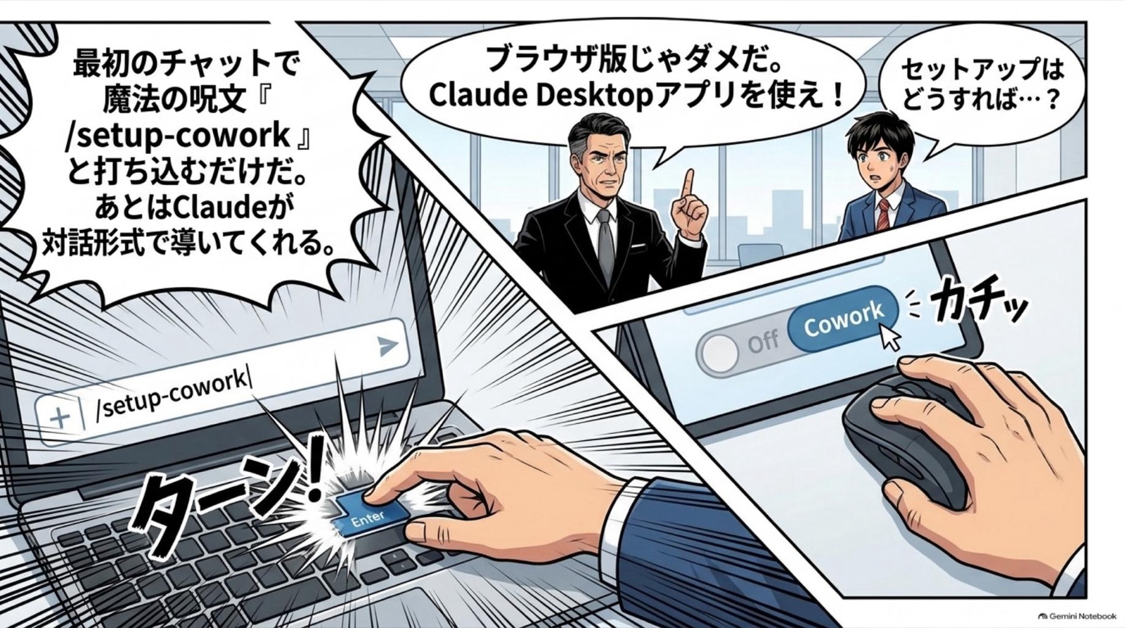 ビジネス漫画 コマ5