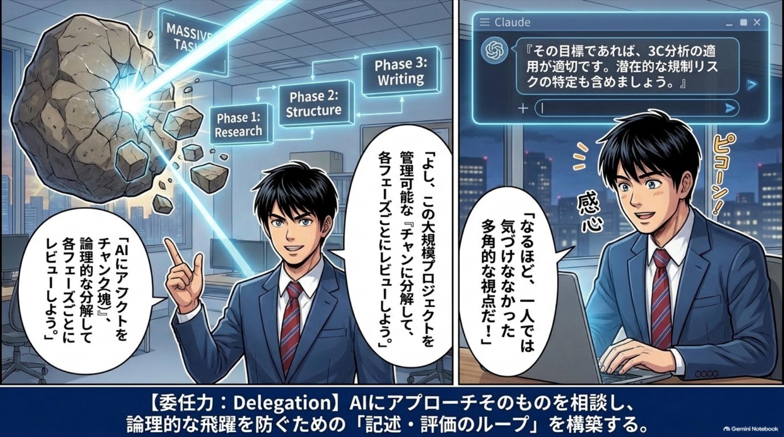 ビジネス漫画 コマ5