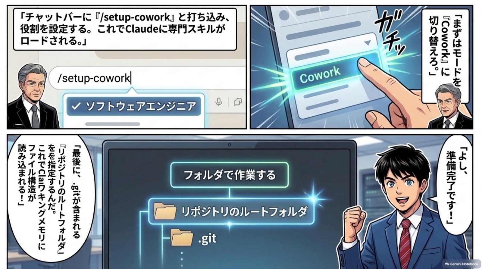 ビジネス漫画 コマ5