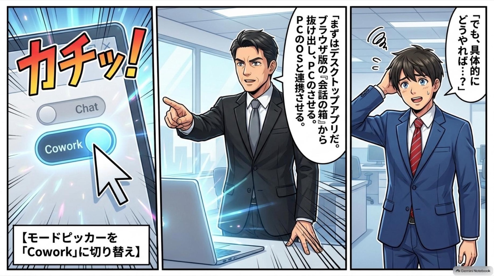 ビジネス漫画 コマ5