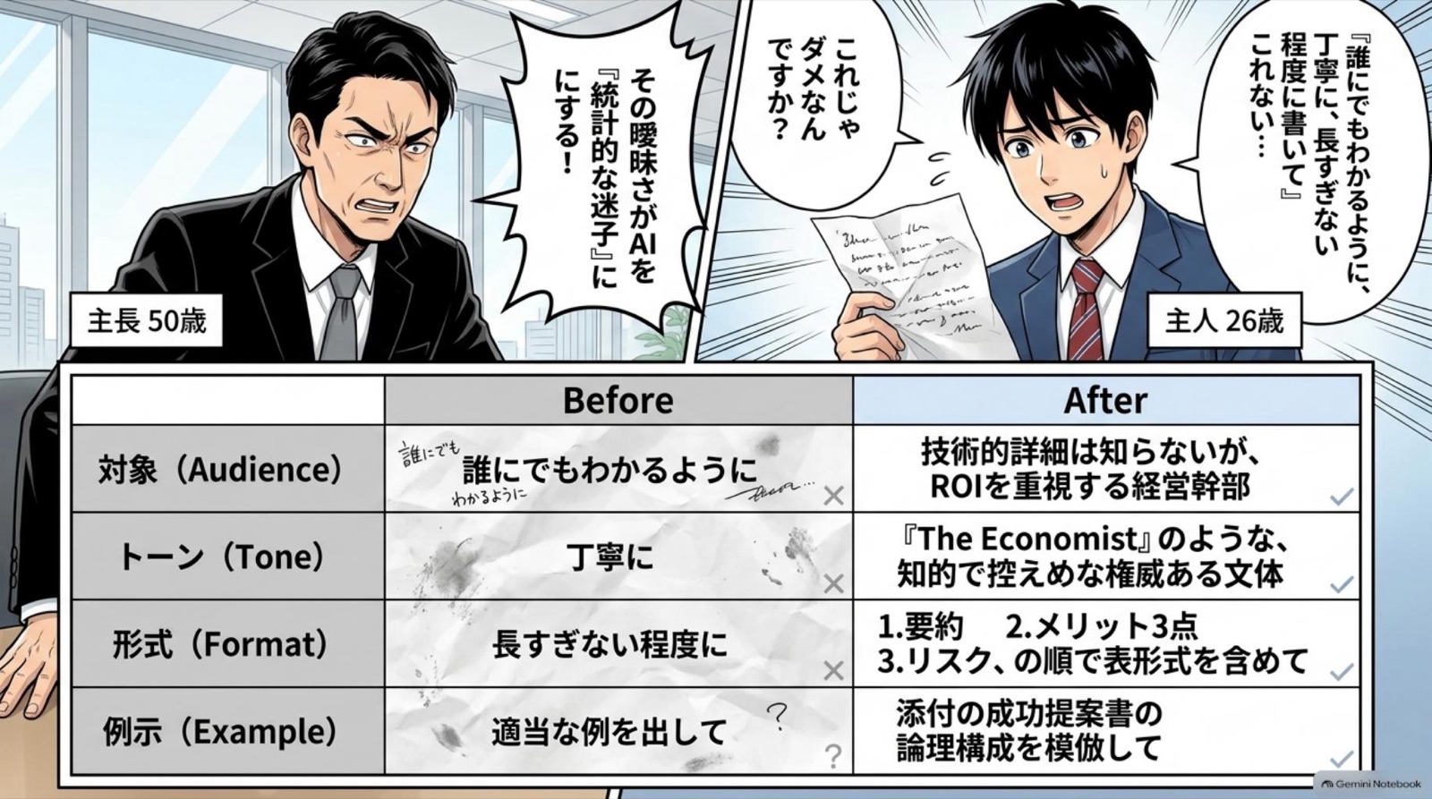 ビジネス漫画 コマ5