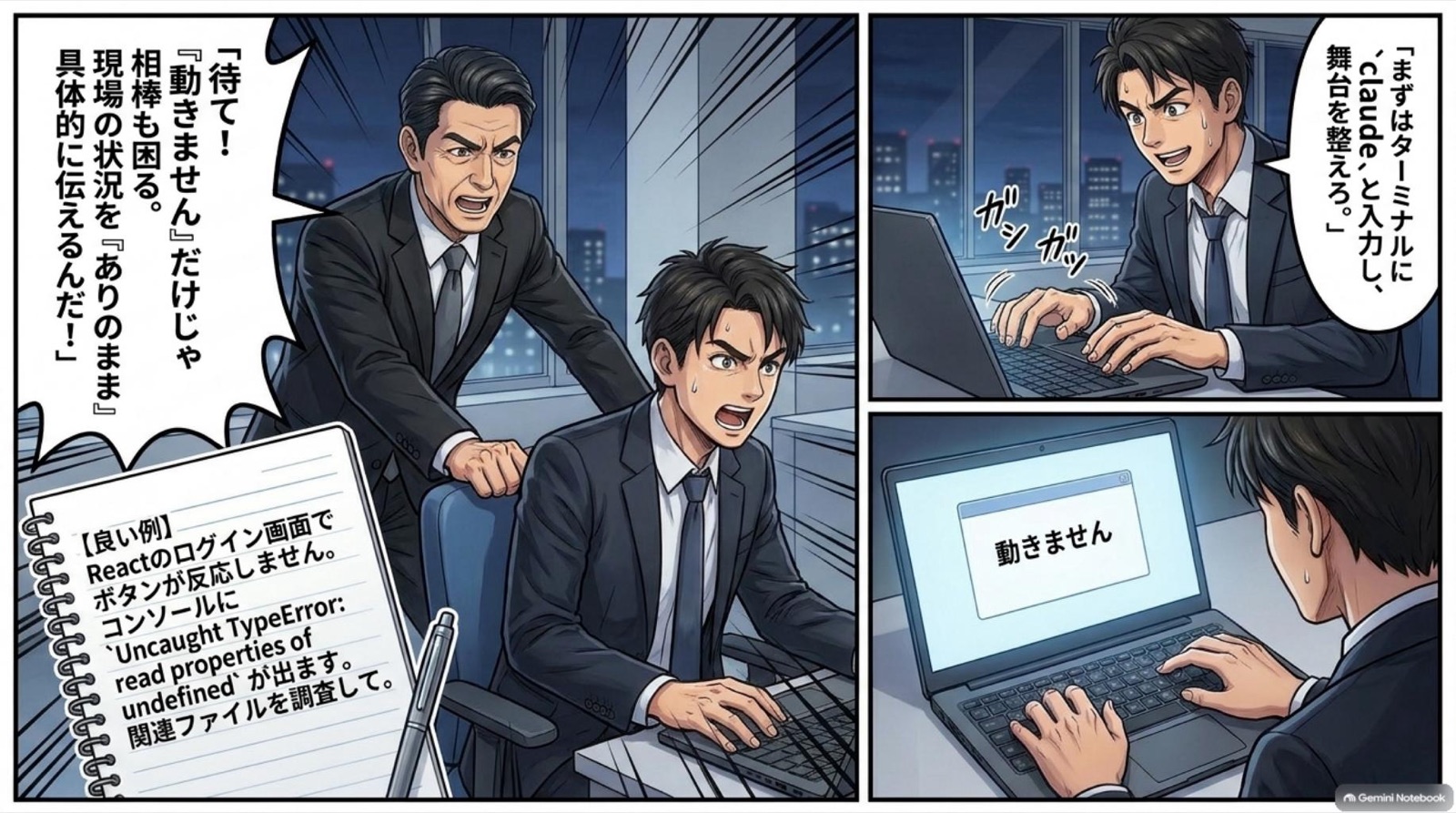 ビジネス漫画 コマ5