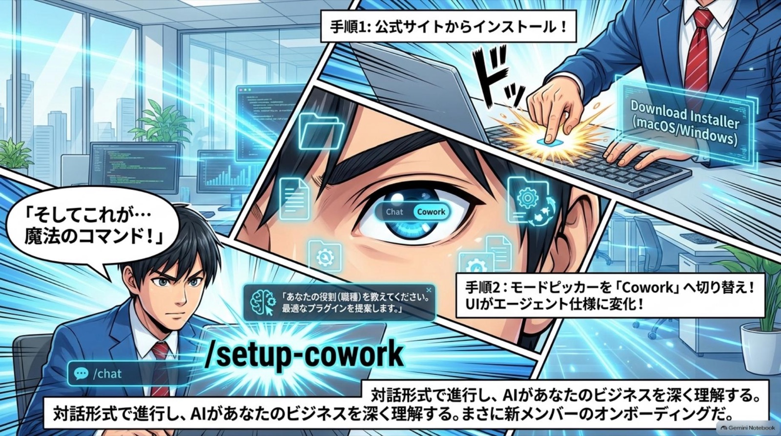 ビジネス漫画 コマ5
