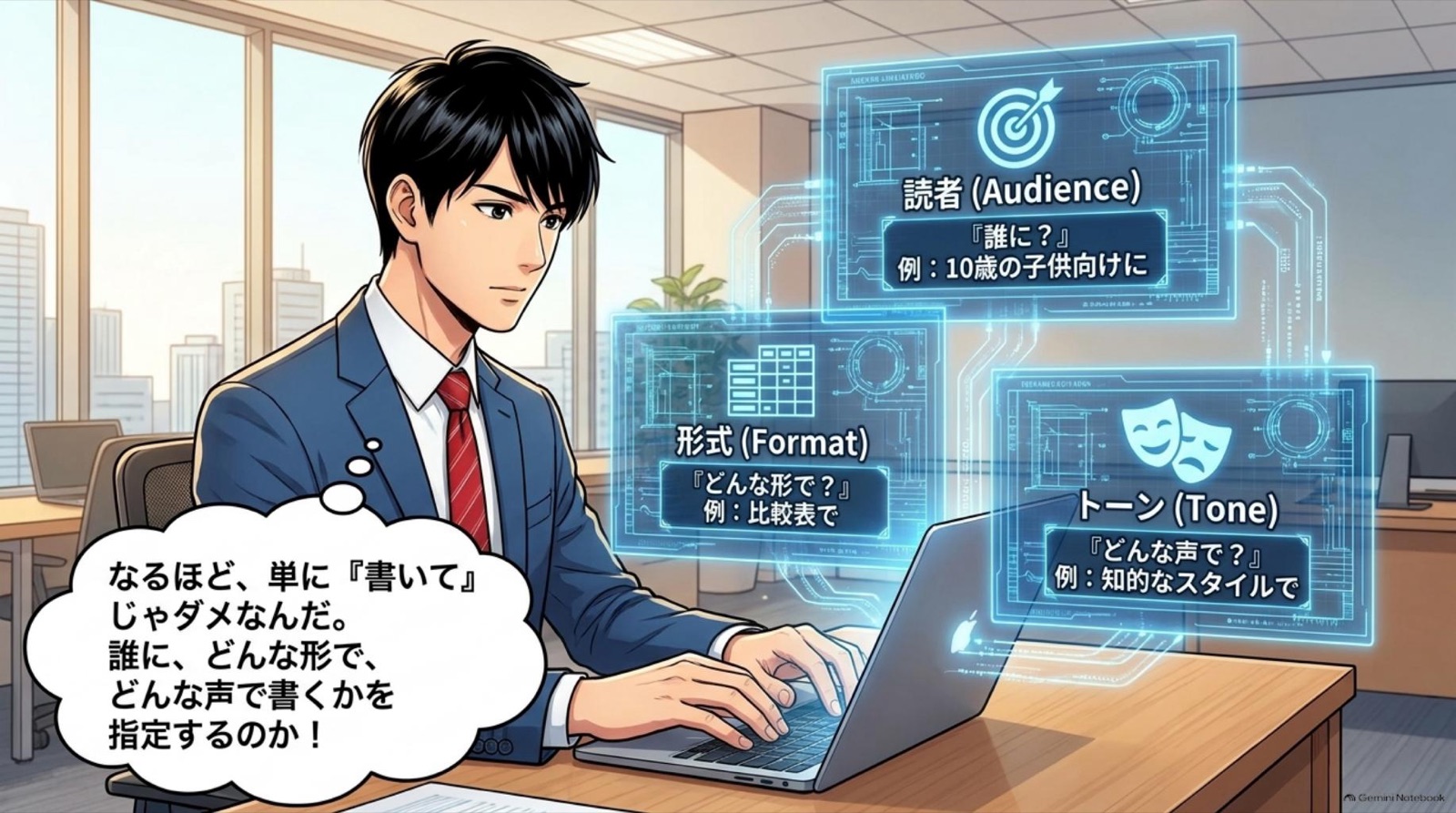 ビジネス漫画 コマ5