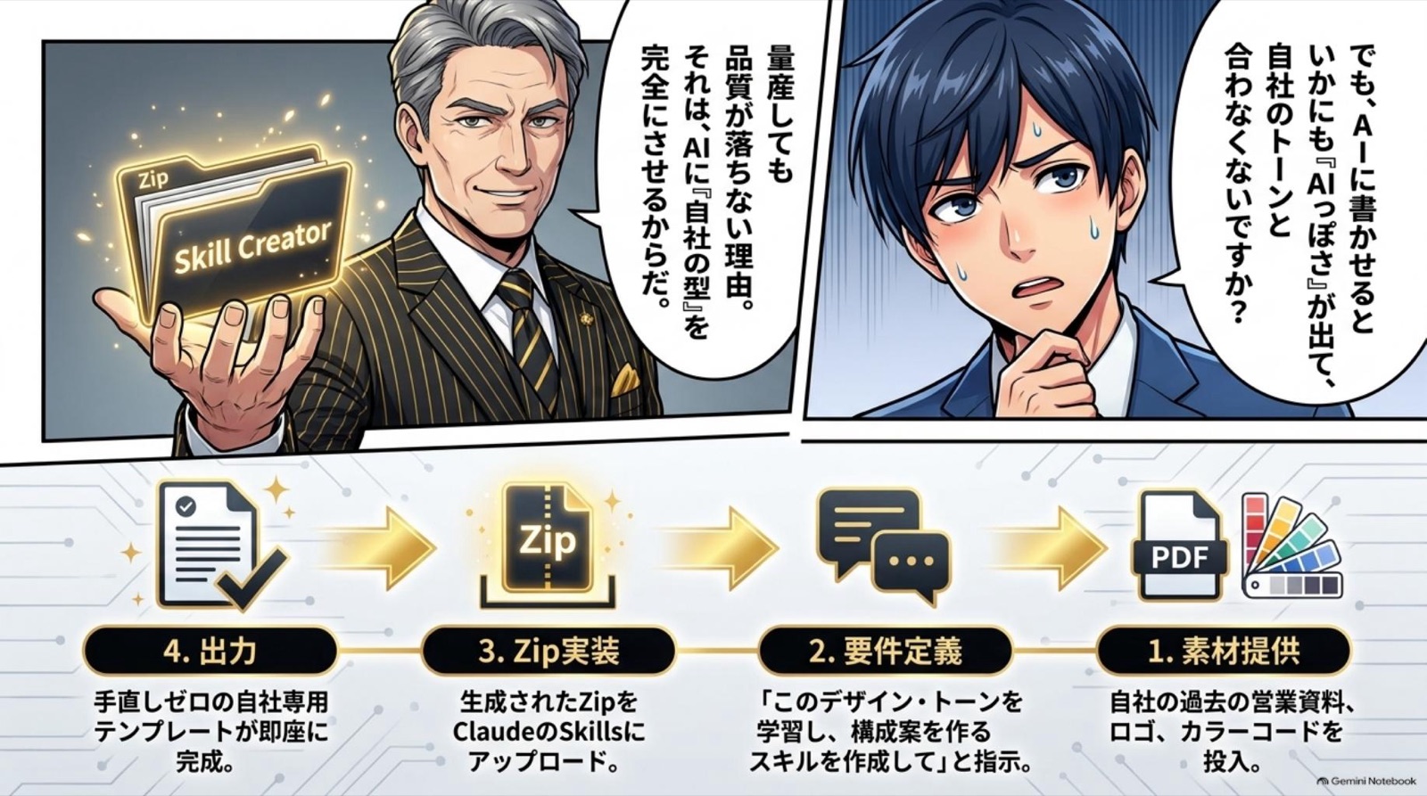 ビジネス漫画 コマ5