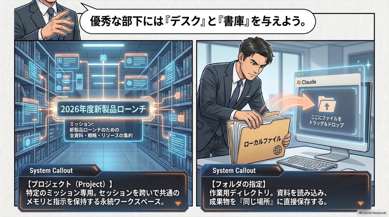 ビジネス漫画 コマ6