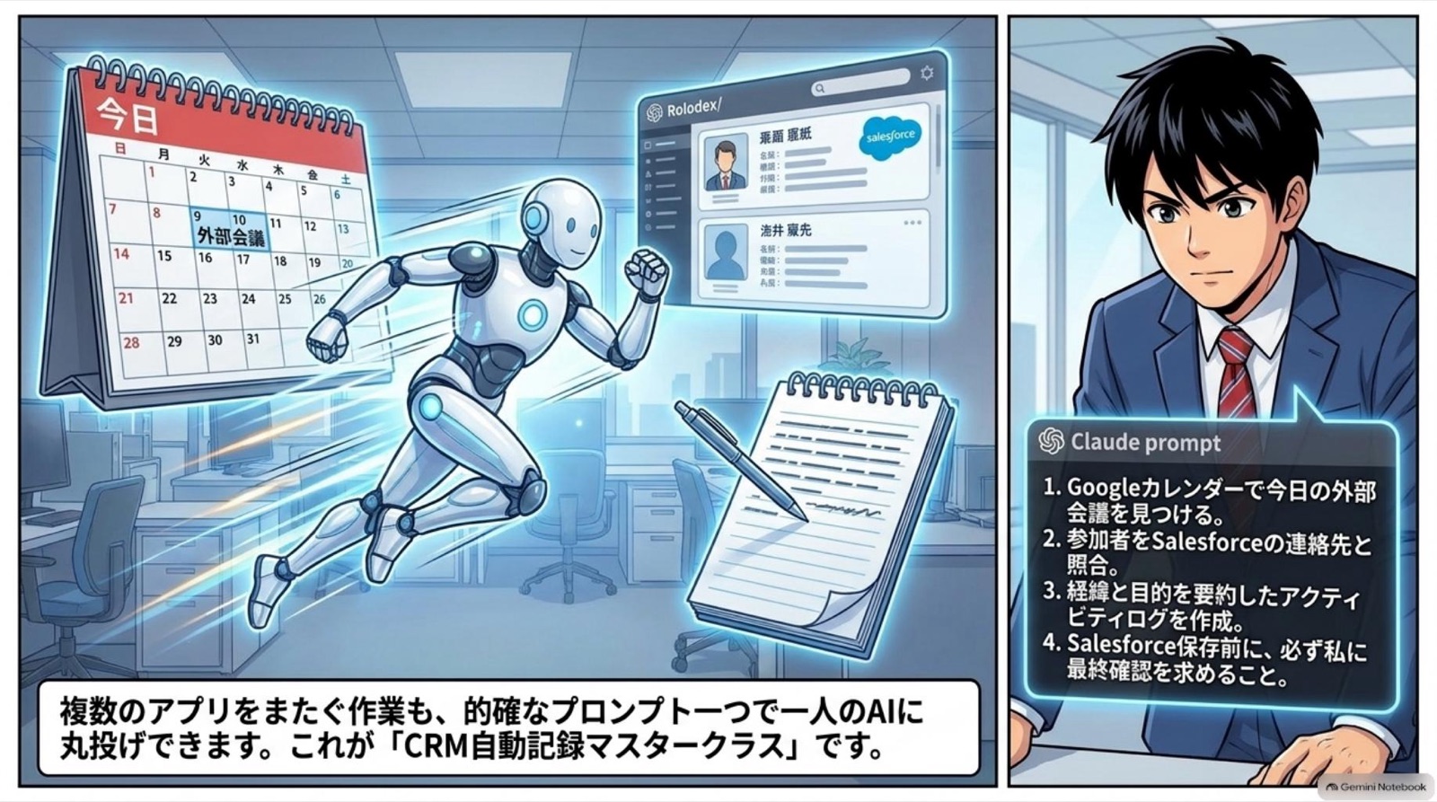 ビジネス漫画 コマ6