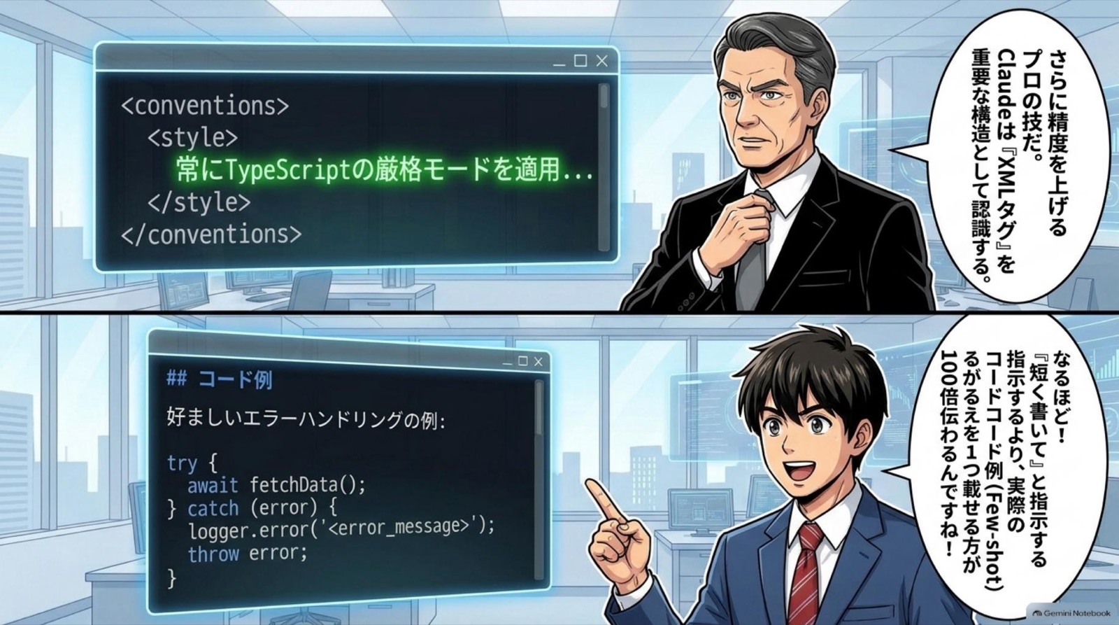 ビジネス漫画 コマ6
