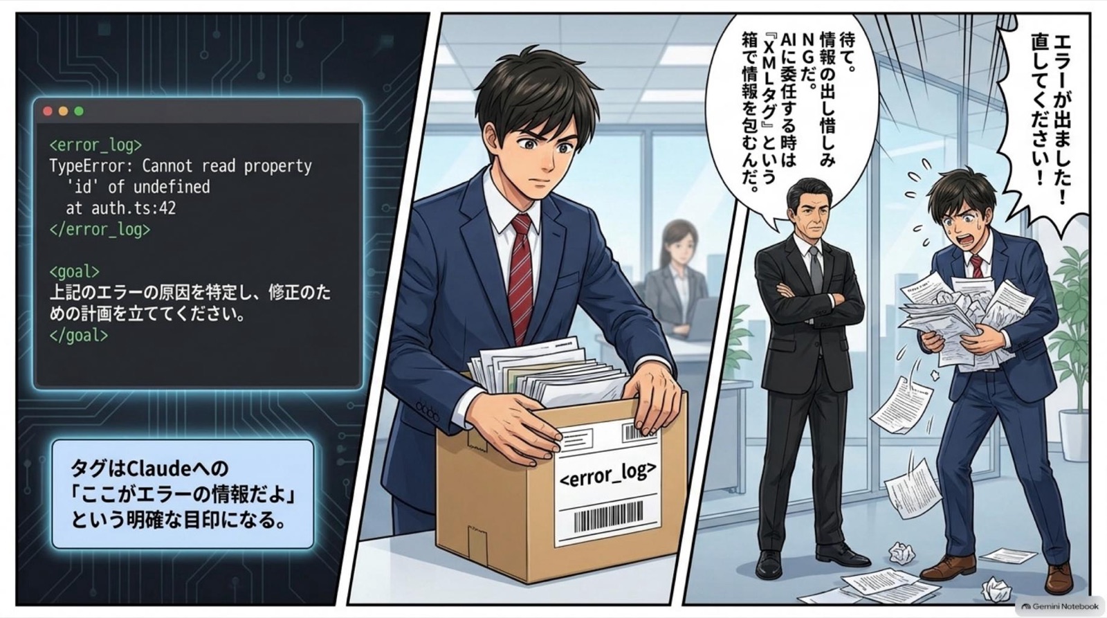 ビジネス漫画 コマ6