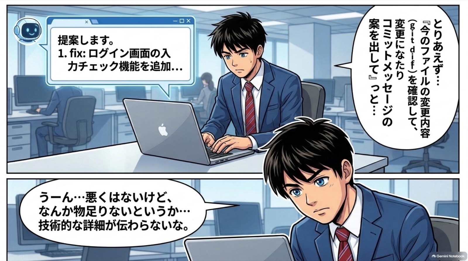 ビジネス漫画 コマ6