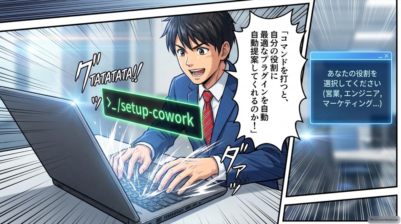 ビジネス漫画 コマ6