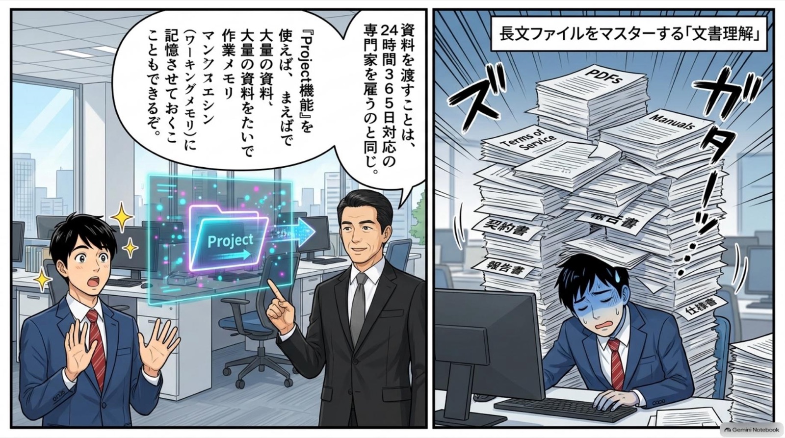 ビジネス漫画 コマ6