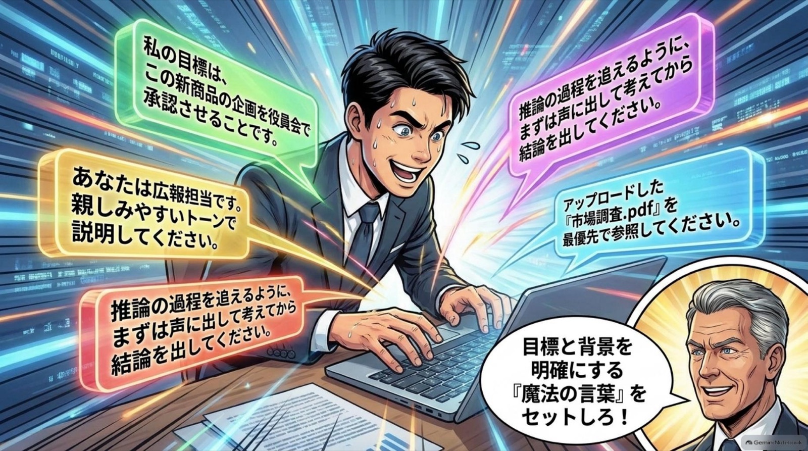 ビジネス漫画 コマ6