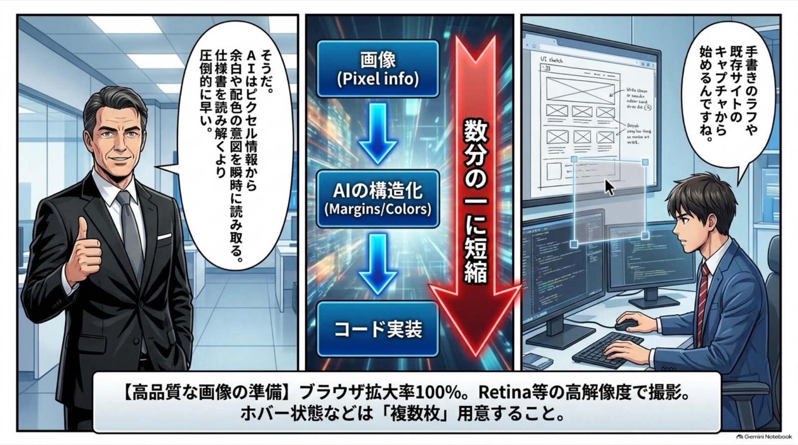 ビジネス漫画 コマ6