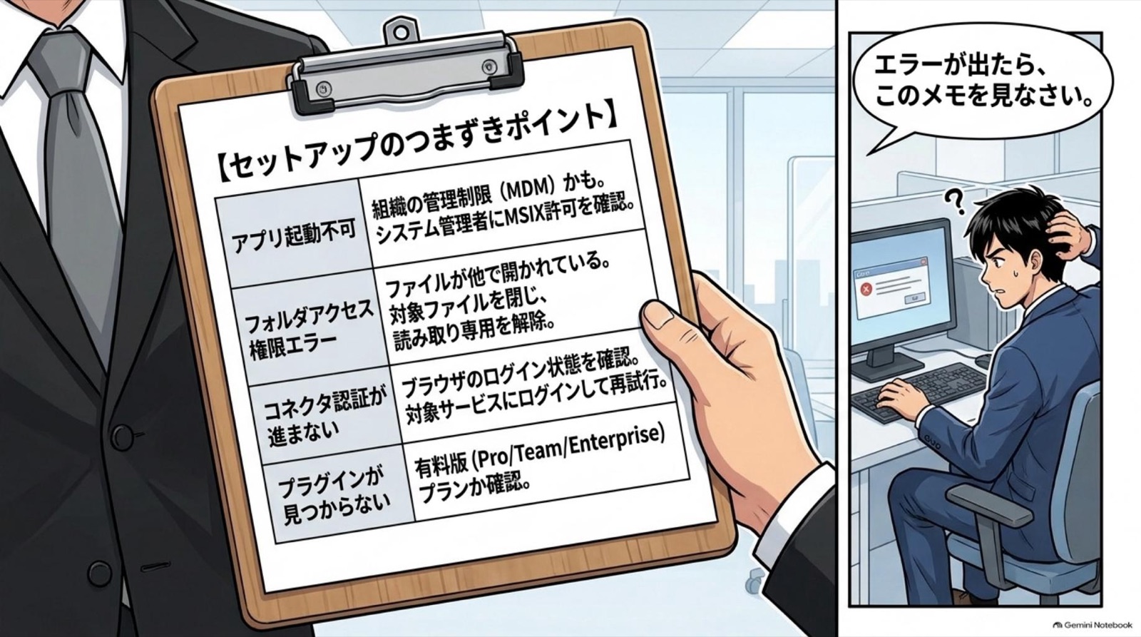 ビジネス漫画 コマ7