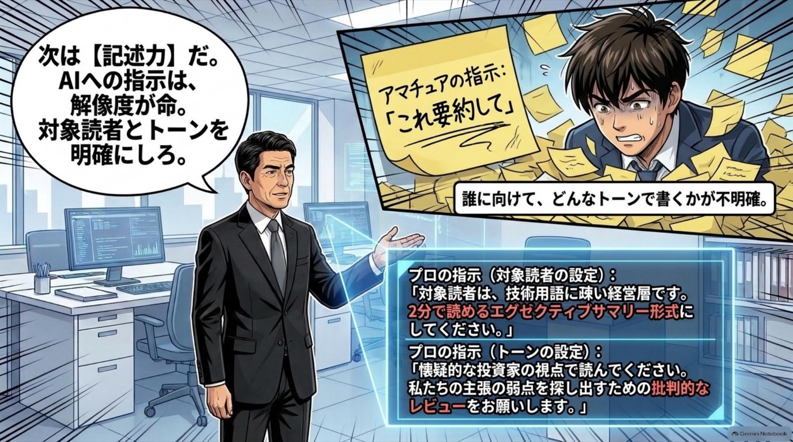 ビジネス漫画 コマ7