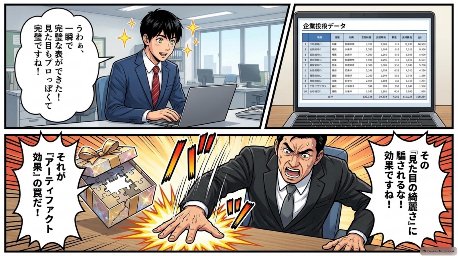 ビジネス漫画 コマ7