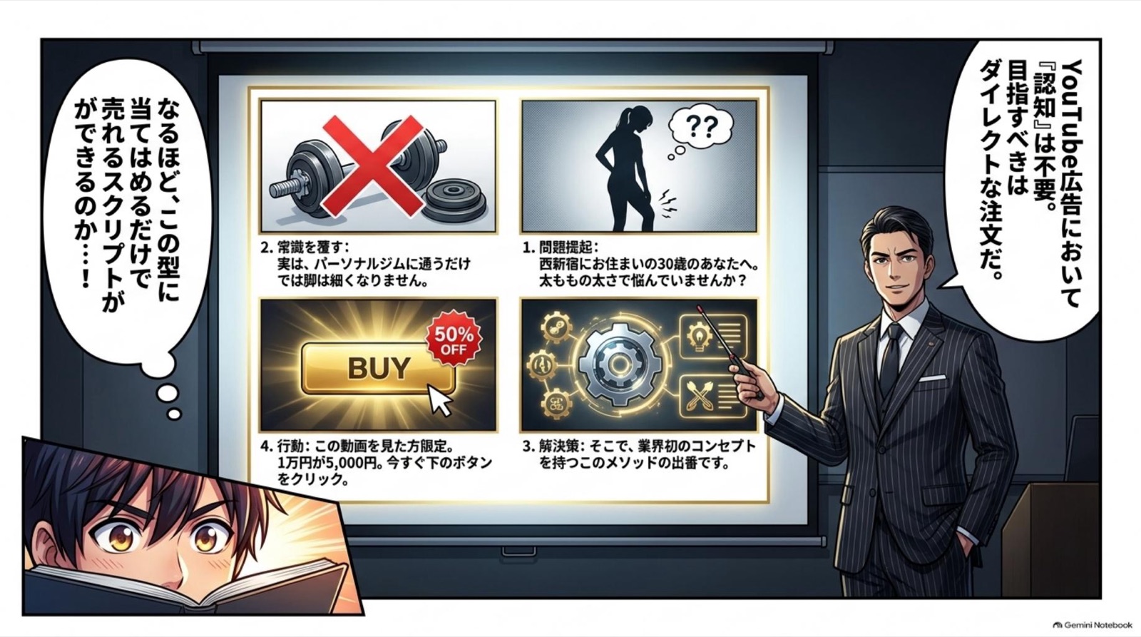 ビジネス漫画 コマ7