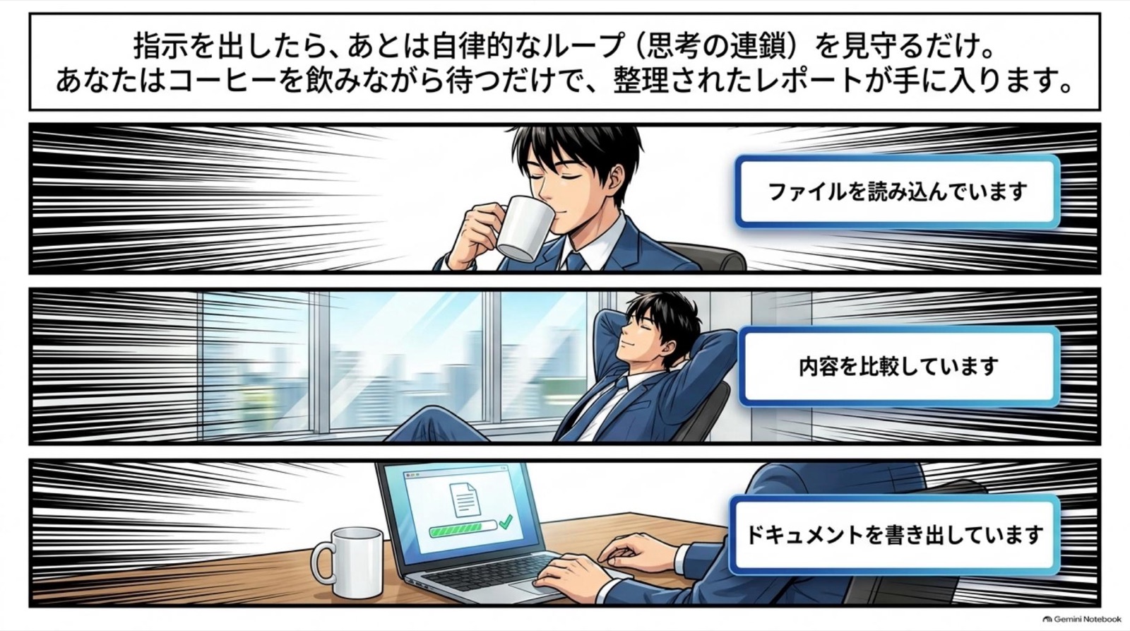ビジネス漫画 コマ8