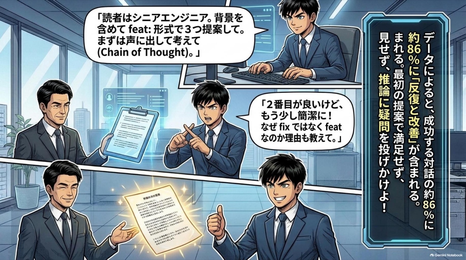 ビジネス漫画 コマ8